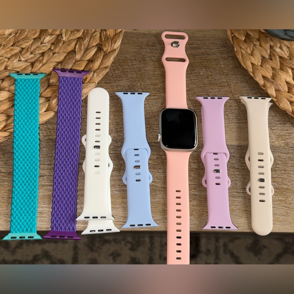 Series 9 45mm starlight aluminum GPS Apple Watch